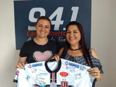 Ganhadores dos das TransmissÃµes do OperÃ¡rio Laranjeiras retiraram os seus prÃªmios na emissora.